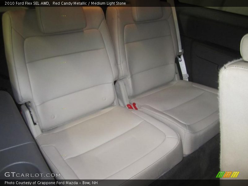 Red Candy Metallic / Medium Light Stone 2010 Ford Flex SEL AWD