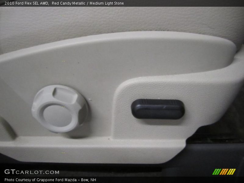 Red Candy Metallic / Medium Light Stone 2010 Ford Flex SEL AWD