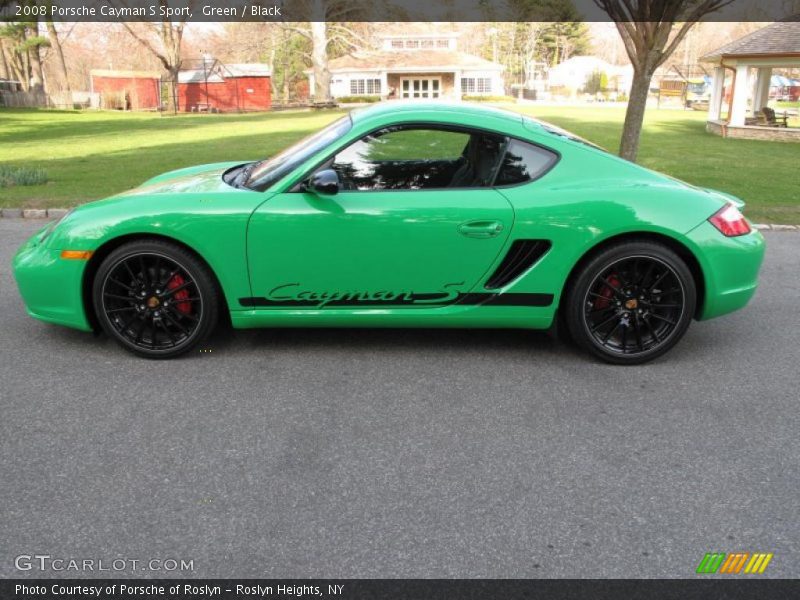  2008 Cayman S Sport Green