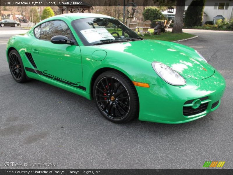 Front 3/4 View of 2008 Cayman S Sport