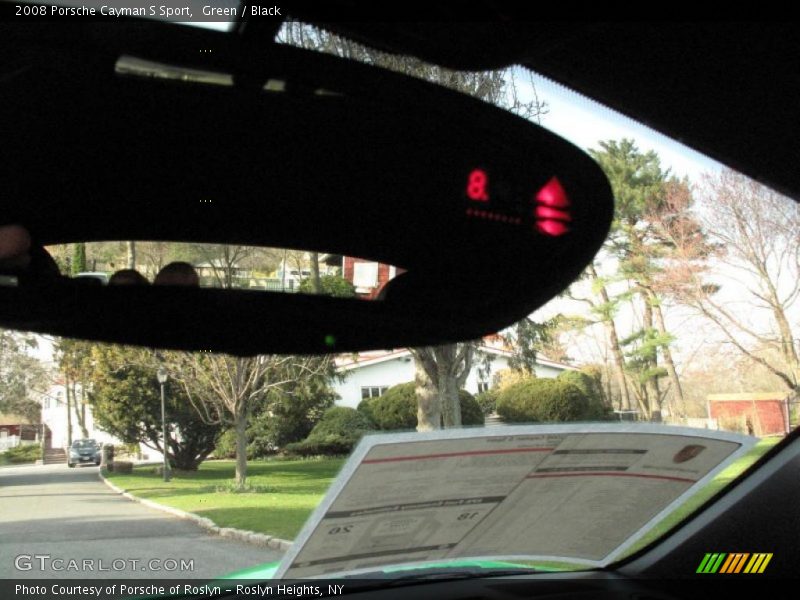 Green / Black 2008 Porsche Cayman S Sport