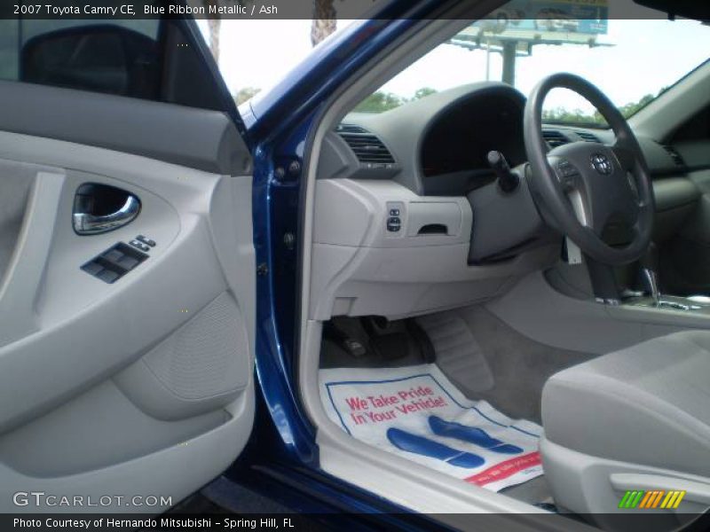 Blue Ribbon Metallic / Ash 2007 Toyota Camry CE