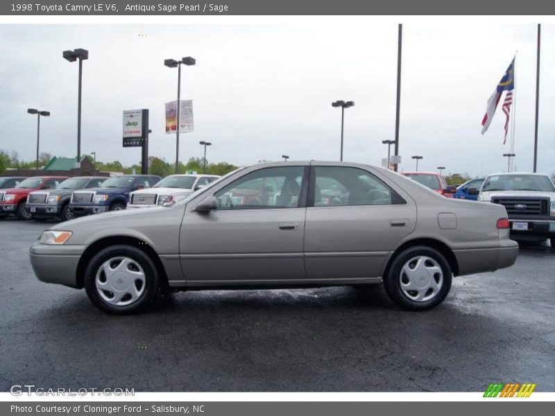  1998 Camry LE V6 Antique Sage Pearl
