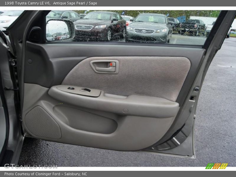 Antique Sage Pearl / Sage 1998 Toyota Camry LE V6