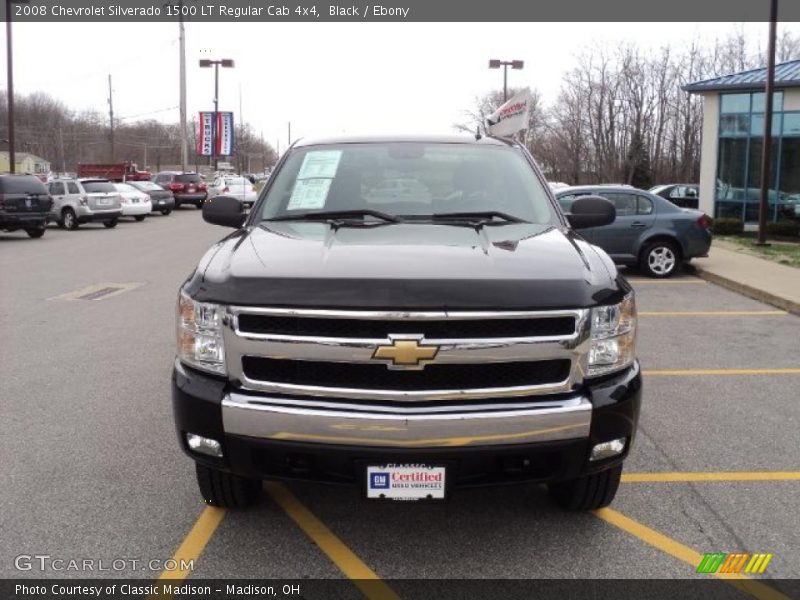 Black / Ebony 2008 Chevrolet Silverado 1500 LT Regular Cab 4x4