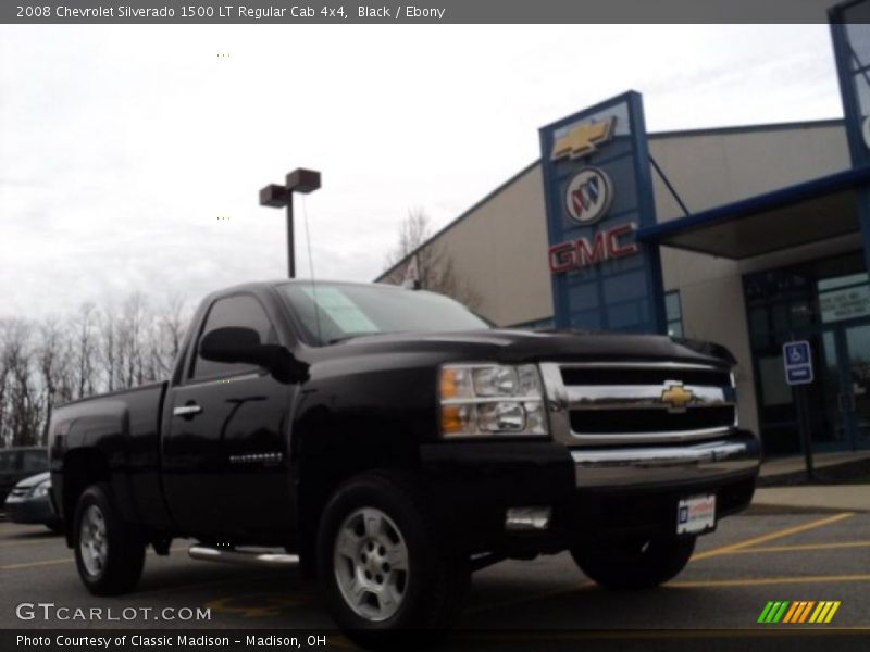 Black / Ebony 2008 Chevrolet Silverado 1500 LT Regular Cab 4x4