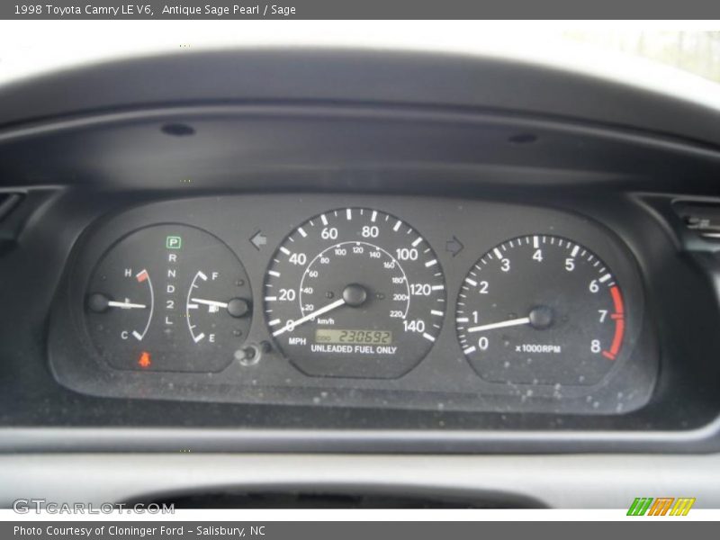  1998 Camry LE V6 LE V6 Gauges