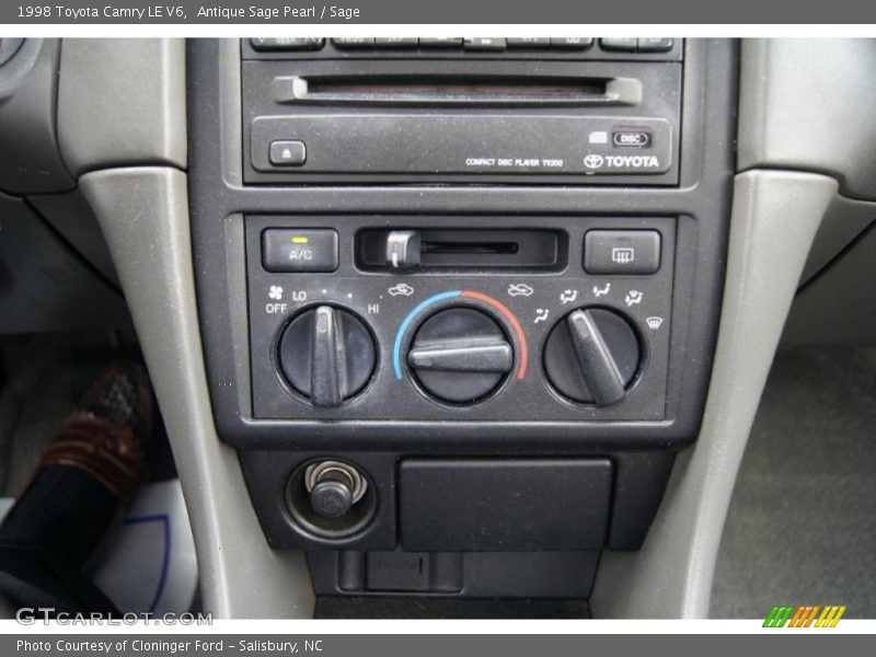 Antique Sage Pearl / Sage 1998 Toyota Camry LE V6