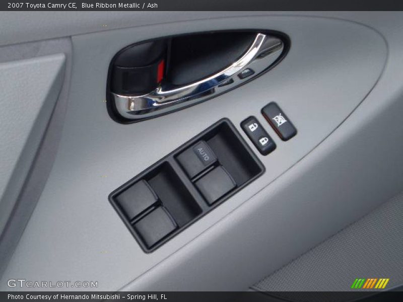 Blue Ribbon Metallic / Ash 2007 Toyota Camry CE