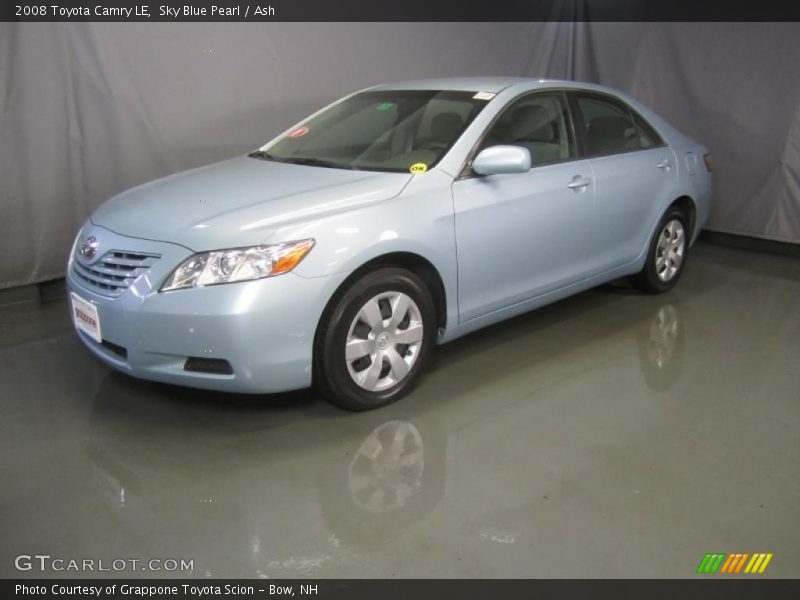 Sky Blue Pearl / Ash 2008 Toyota Camry LE