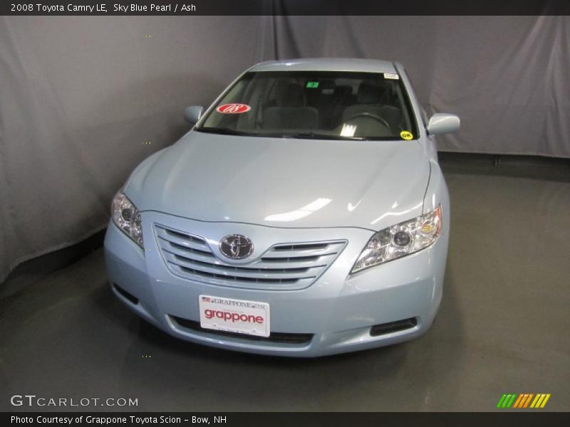 Sky Blue Pearl / Ash 2008 Toyota Camry LE