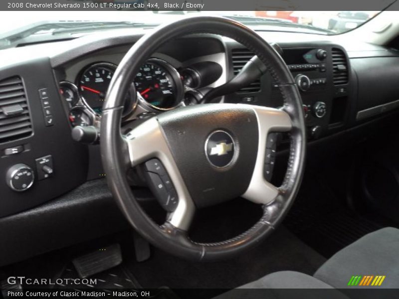 Black / Ebony 2008 Chevrolet Silverado 1500 LT Regular Cab 4x4