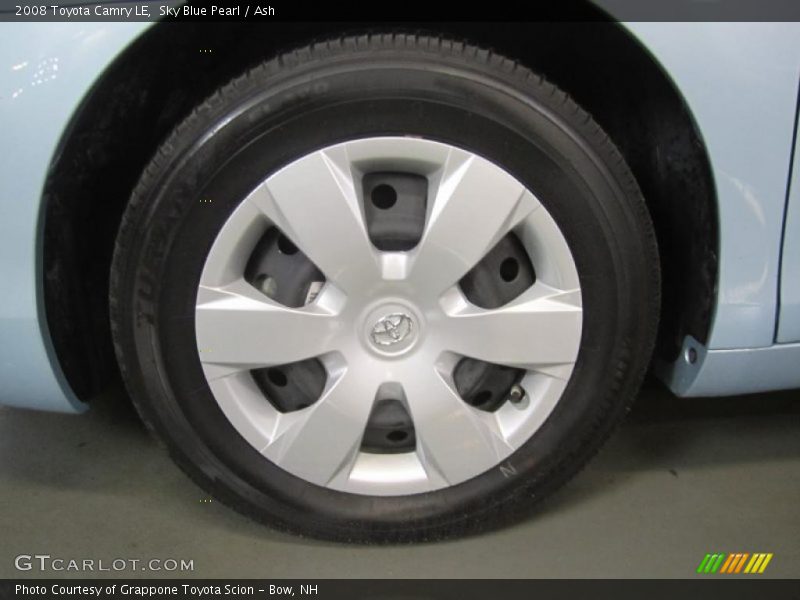 Sky Blue Pearl / Ash 2008 Toyota Camry LE