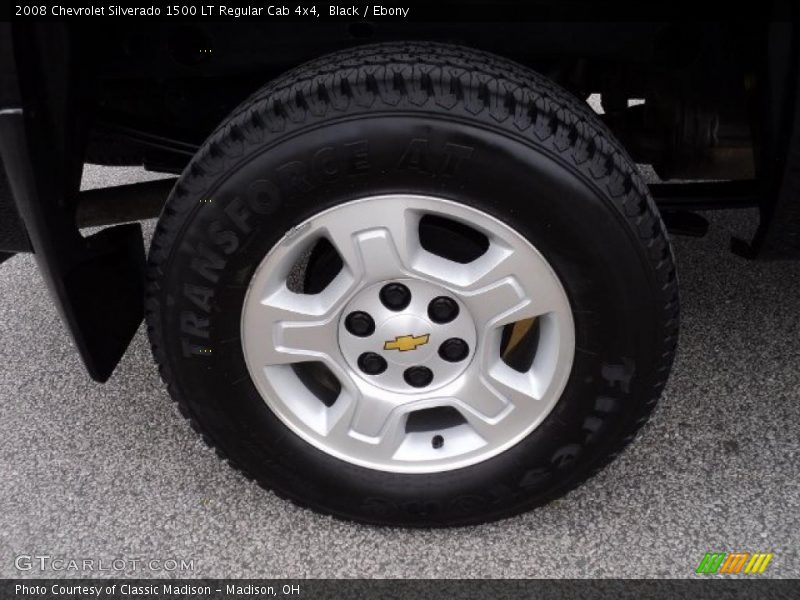 Black / Ebony 2008 Chevrolet Silverado 1500 LT Regular Cab 4x4