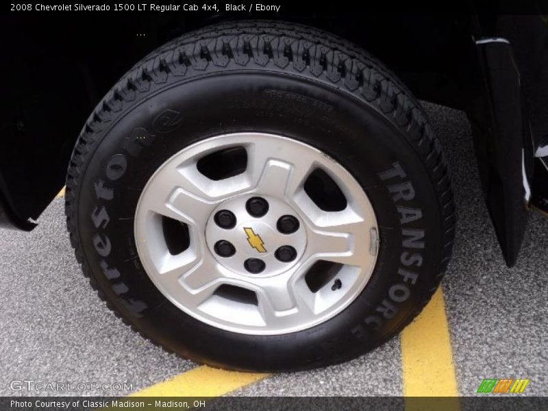 Black / Ebony 2008 Chevrolet Silverado 1500 LT Regular Cab 4x4