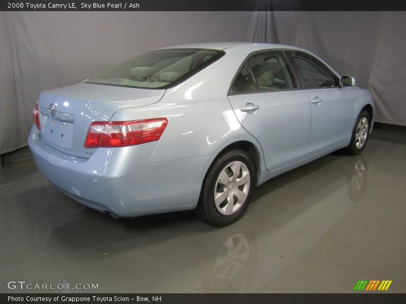 Sky Blue Pearl / Ash 2008 Toyota Camry LE