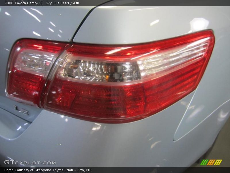 Sky Blue Pearl / Ash 2008 Toyota Camry LE