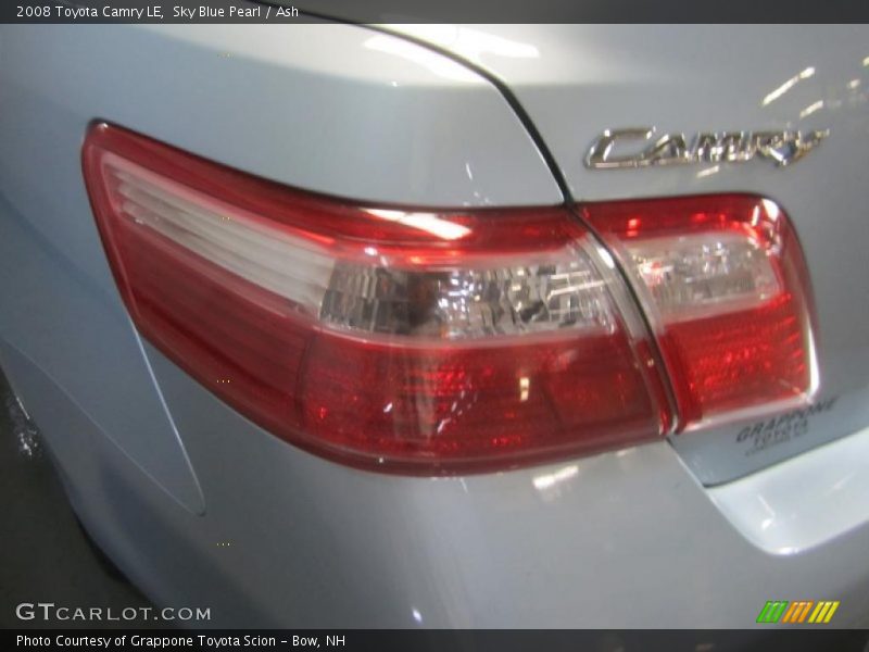 Sky Blue Pearl / Ash 2008 Toyota Camry LE