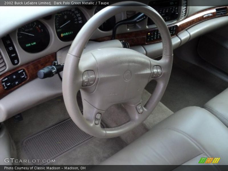 Dark Polo Green Metallic / Taupe 2002 Buick LeSabre Limited
