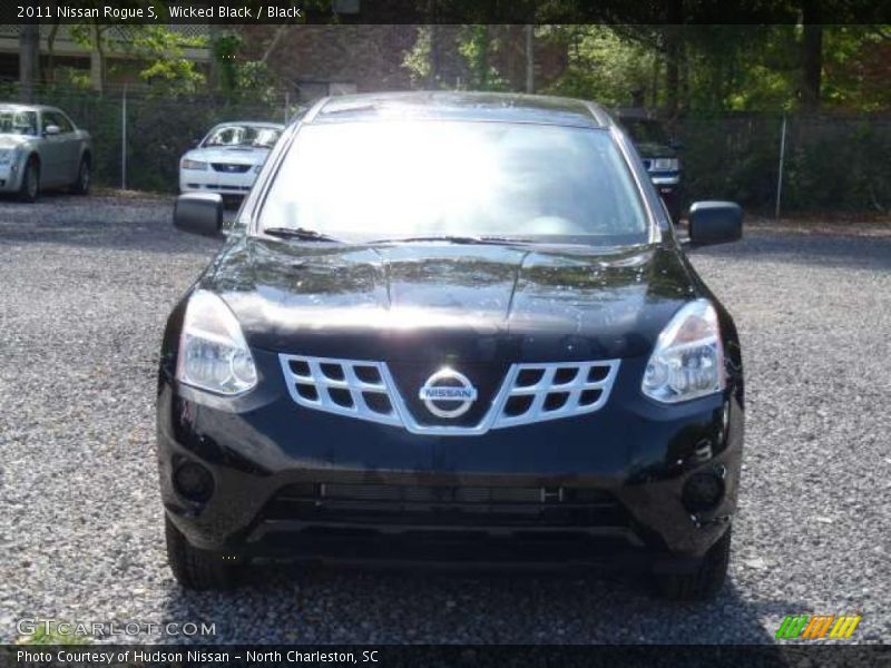Wicked Black / Black 2011 Nissan Rogue S