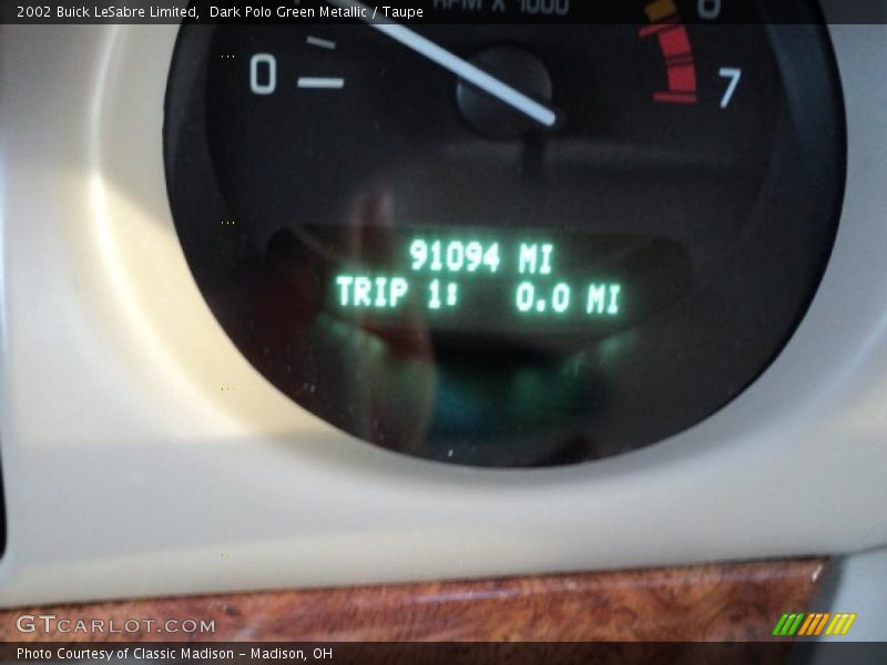 Dark Polo Green Metallic / Taupe 2002 Buick LeSabre Limited
