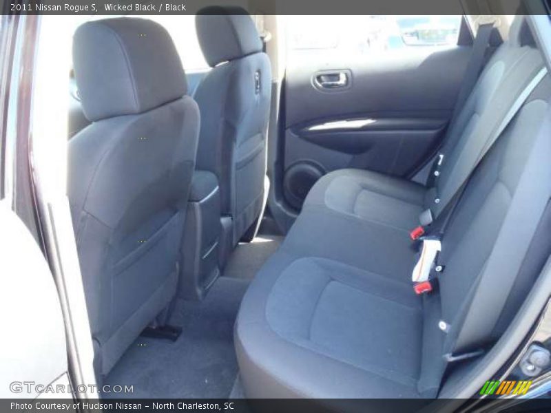 Wicked Black / Black 2011 Nissan Rogue S
