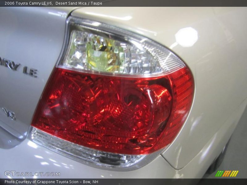 Desert Sand Mica / Taupe 2006 Toyota Camry LE V6