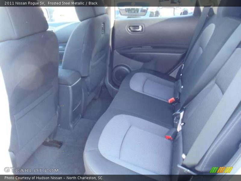 Frosted Steel Metallic / Black 2011 Nissan Rogue SV