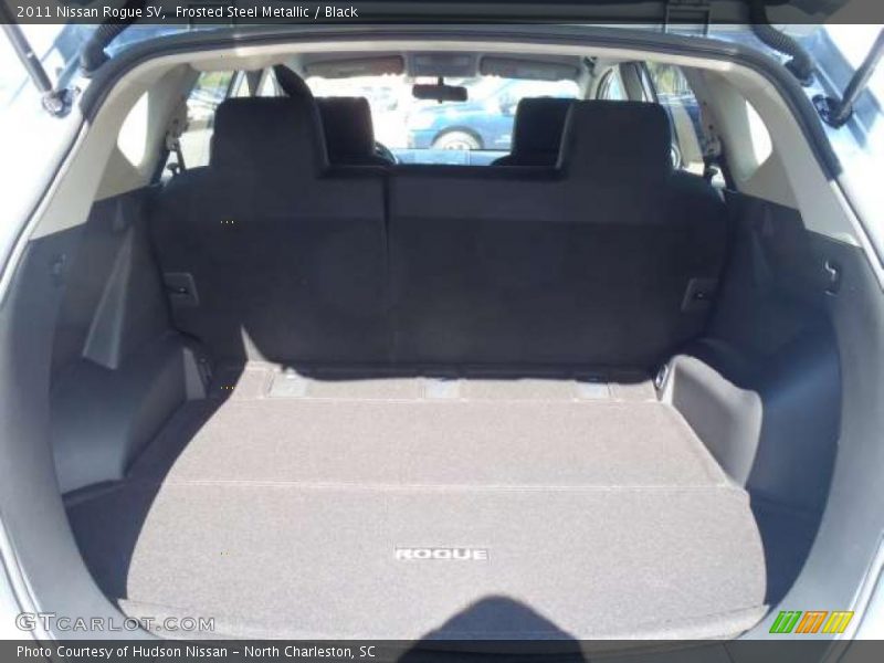 Frosted Steel Metallic / Black 2011 Nissan Rogue SV