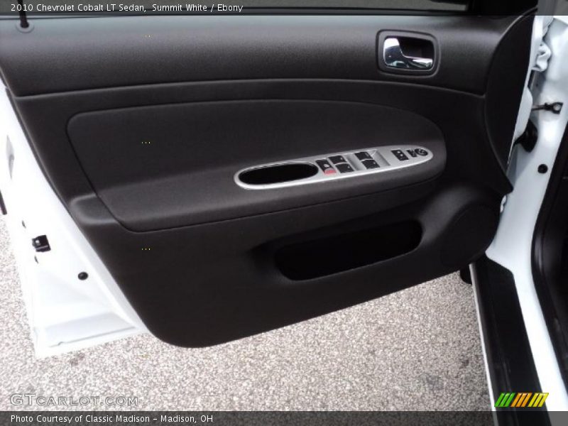 Summit White / Ebony 2010 Chevrolet Cobalt LT Sedan
