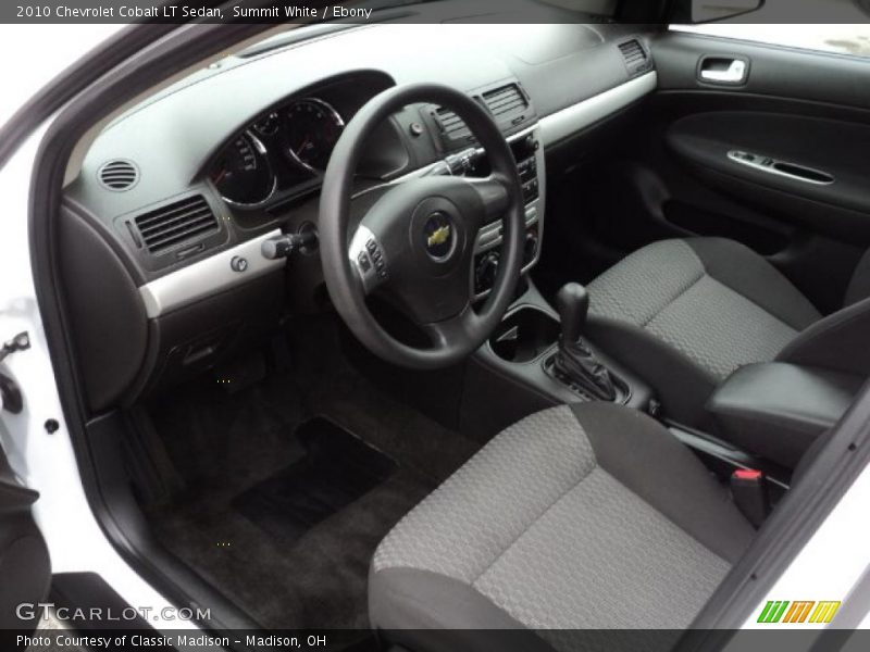 Summit White / Ebony 2010 Chevrolet Cobalt LT Sedan