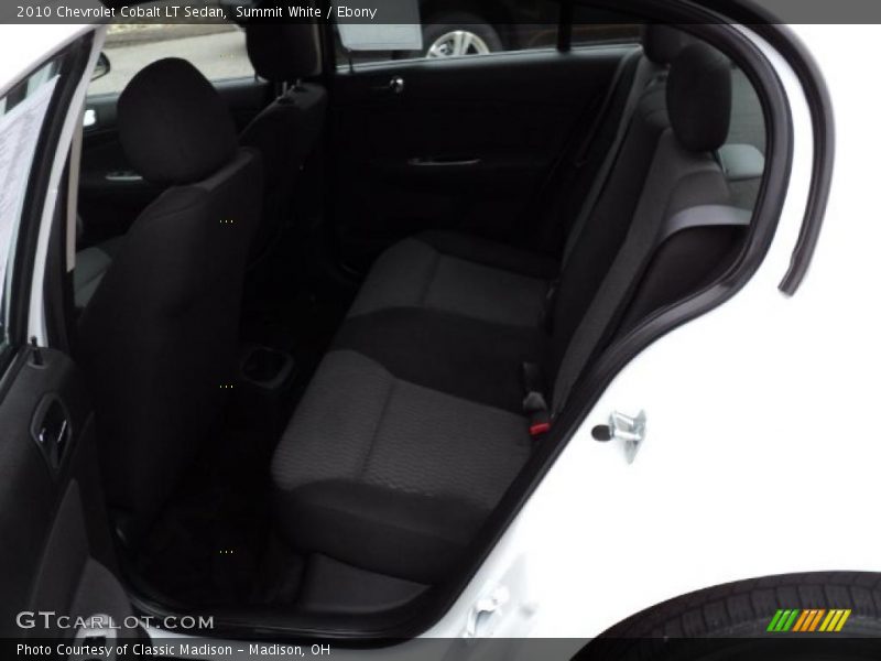 Summit White / Ebony 2010 Chevrolet Cobalt LT Sedan