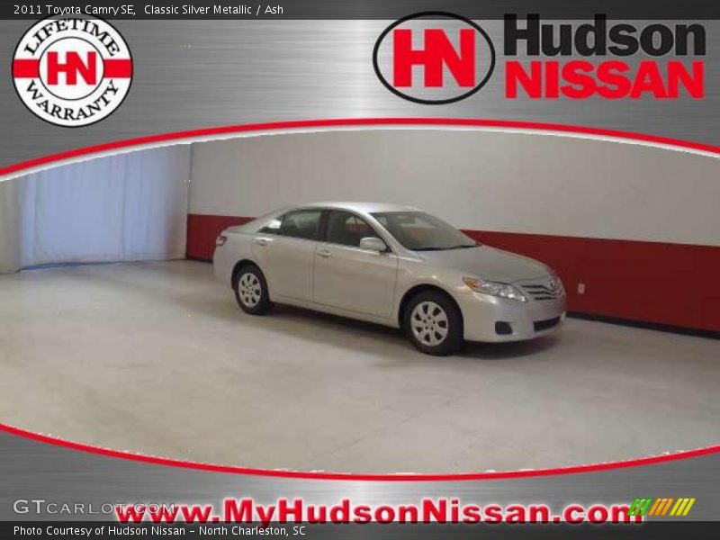 Classic Silver Metallic / Ash 2011 Toyota Camry SE