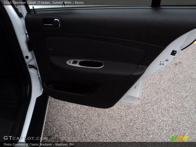 Summit White / Ebony 2010 Chevrolet Cobalt LT Sedan