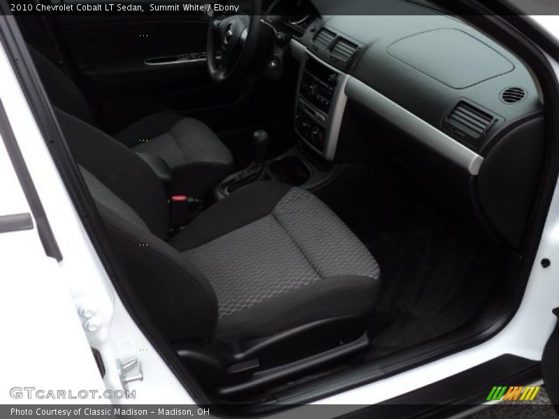 Summit White / Ebony 2010 Chevrolet Cobalt LT Sedan