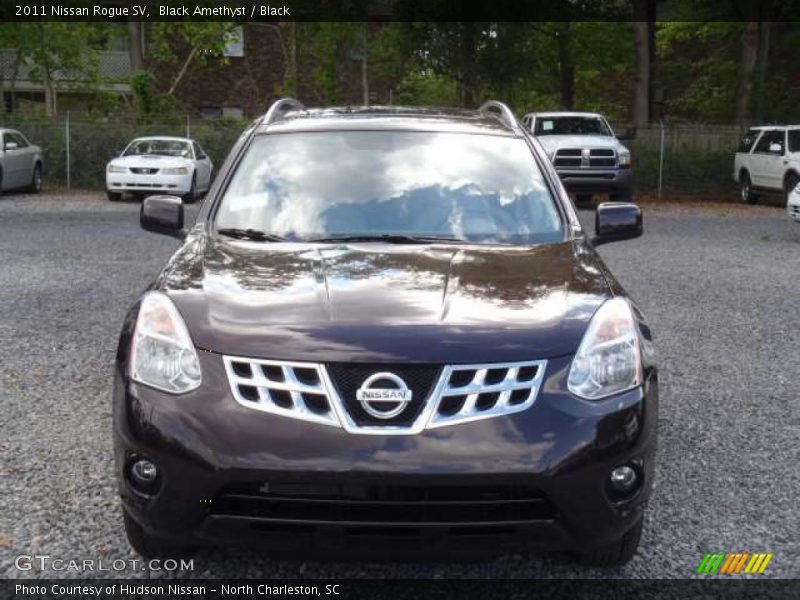 Black Amethyst / Black 2011 Nissan Rogue SV