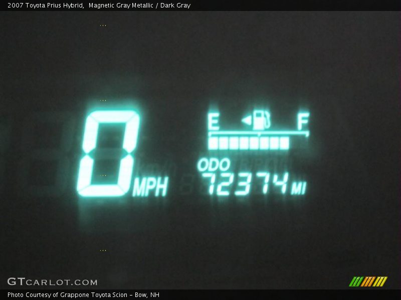 Magnetic Gray Metallic / Dark Gray 2007 Toyota Prius Hybrid