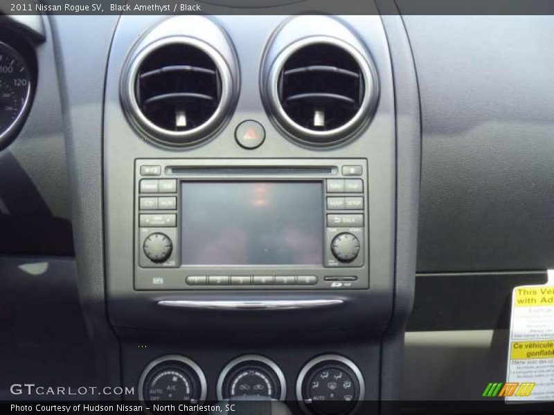 Black Amethyst / Black 2011 Nissan Rogue SV