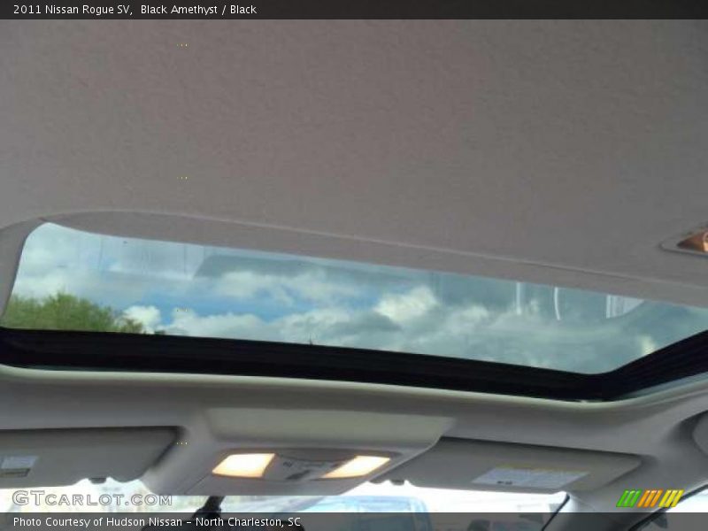 Black Amethyst / Black 2011 Nissan Rogue SV