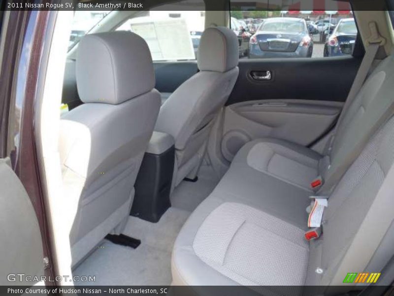 Black Amethyst / Black 2011 Nissan Rogue SV