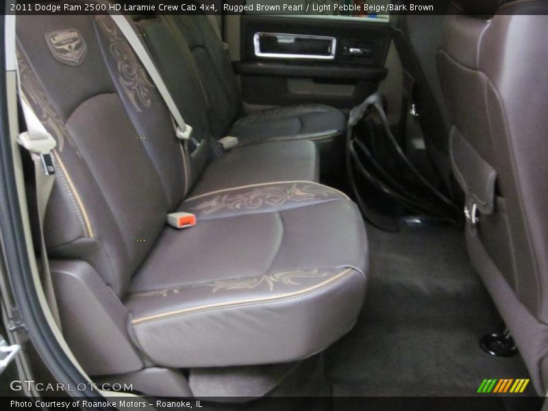 Rugged Brown Pearl / Light Pebble Beige/Bark Brown 2011 Dodge Ram 2500 HD Laramie Crew Cab 4x4