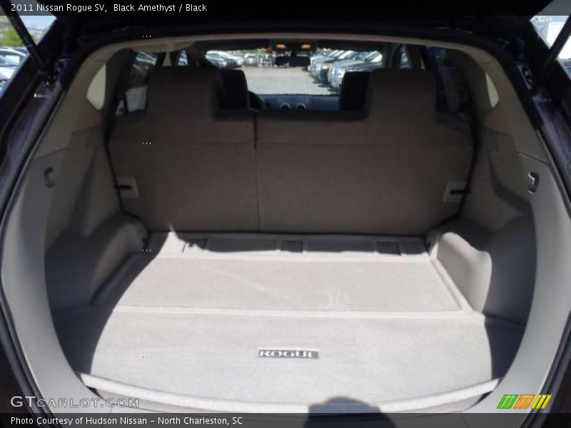 Black Amethyst / Black 2011 Nissan Rogue SV
