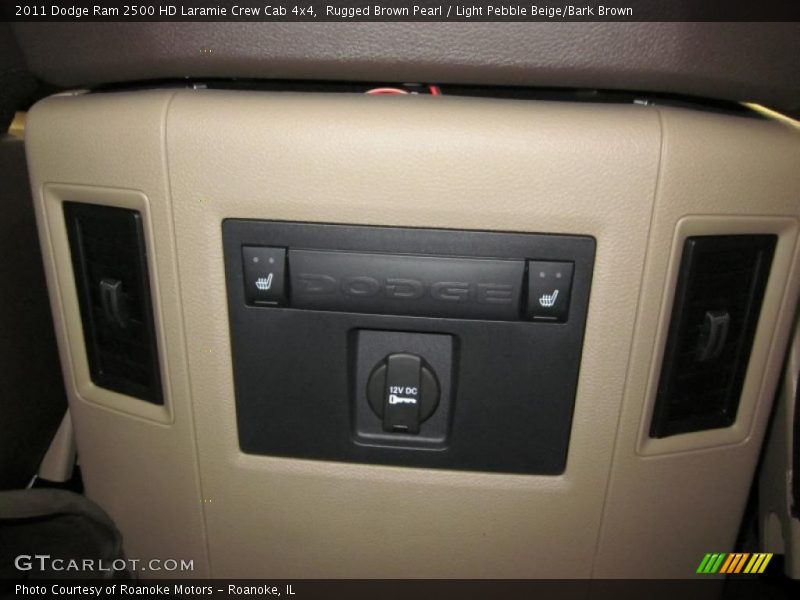 Rugged Brown Pearl / Light Pebble Beige/Bark Brown 2011 Dodge Ram 2500 HD Laramie Crew Cab 4x4