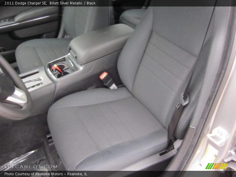 Billett Silver Metallic / Black 2011 Dodge Charger SE