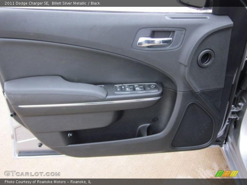 Billett Silver Metallic / Black 2011 Dodge Charger SE