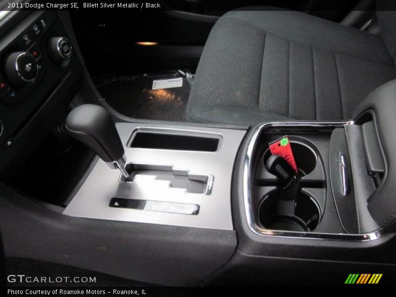 Billett Silver Metallic / Black 2011 Dodge Charger SE