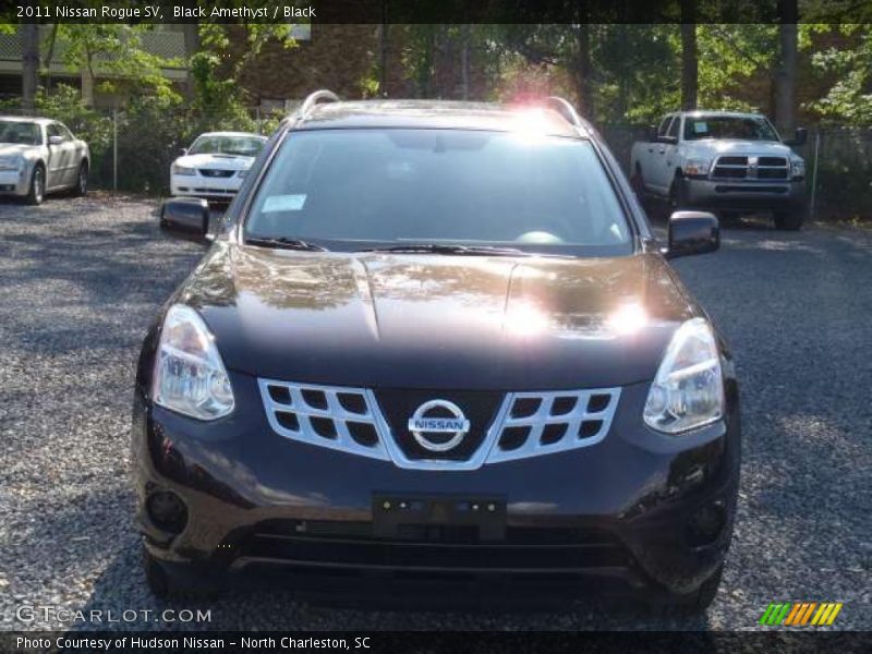Black Amethyst / Black 2011 Nissan Rogue SV