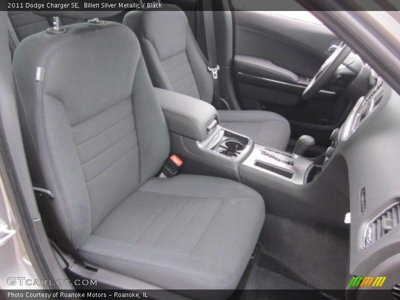 Billett Silver Metallic / Black 2011 Dodge Charger SE