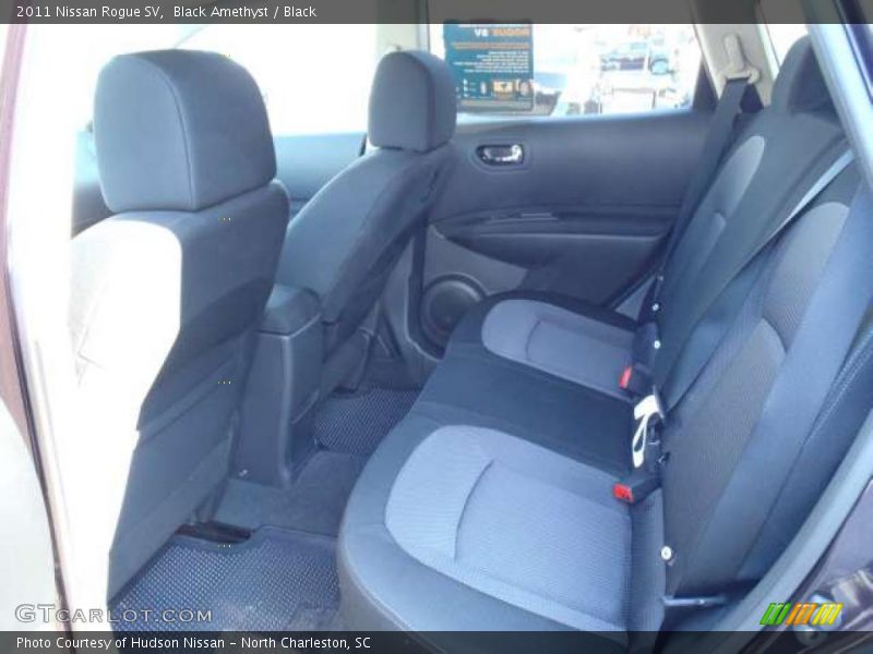 Black Amethyst / Black 2011 Nissan Rogue SV