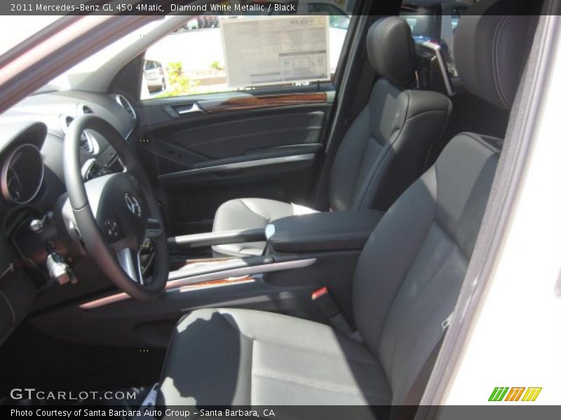 Diamond White Metallic / Black 2011 Mercedes-Benz GL 450 4Matic